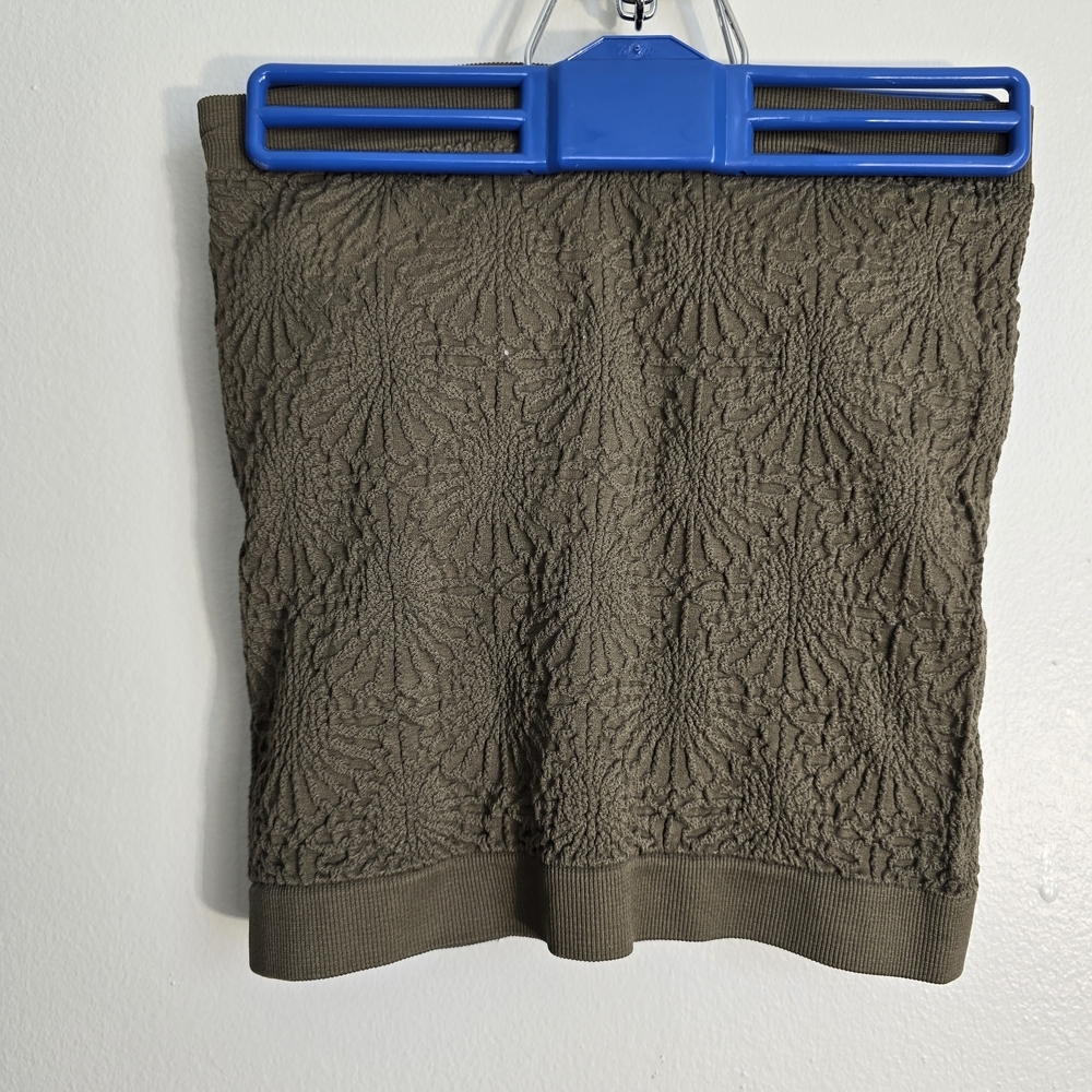 Buckle Olive Textured Women's Top